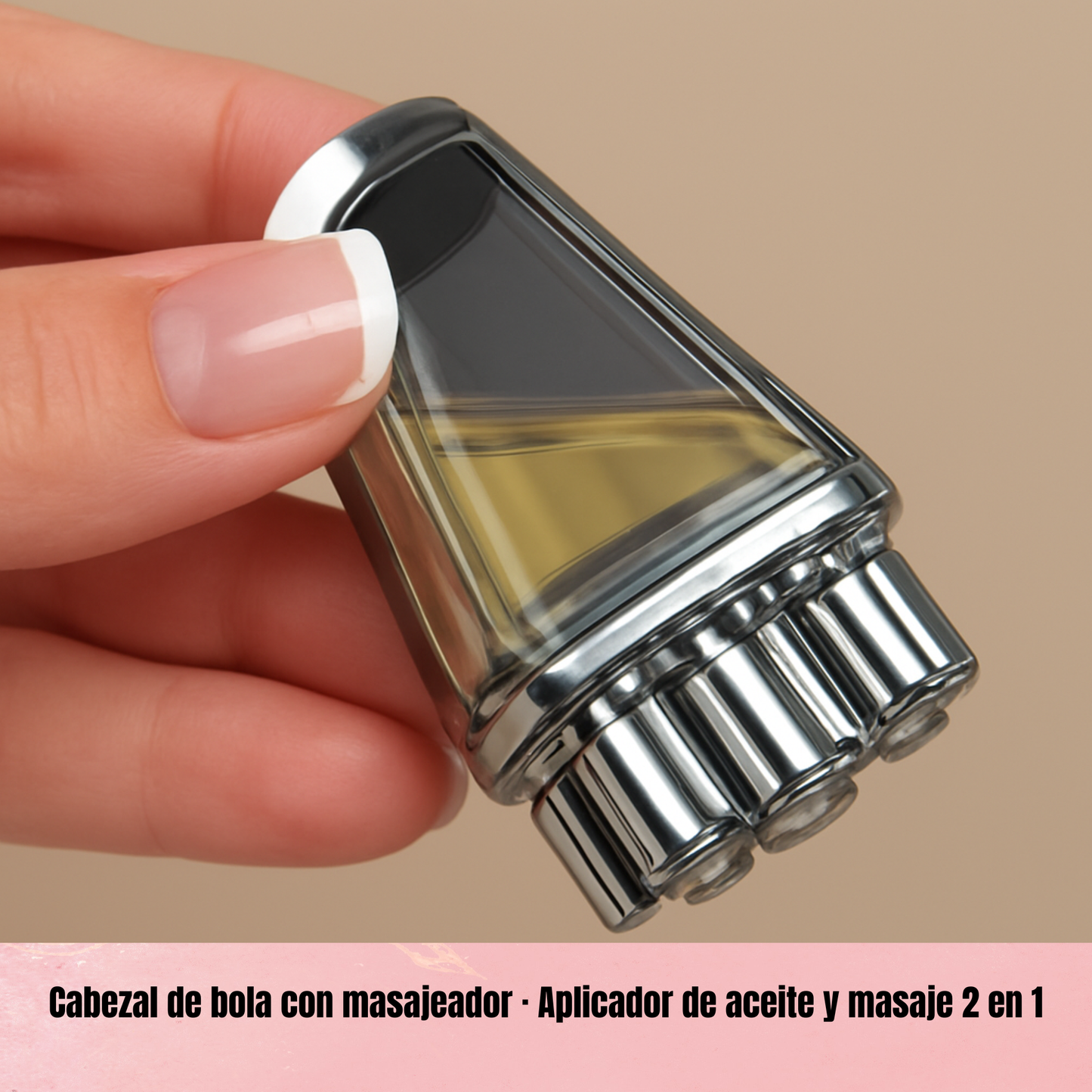 Aplicador Capilar 6 ml con Masajeador