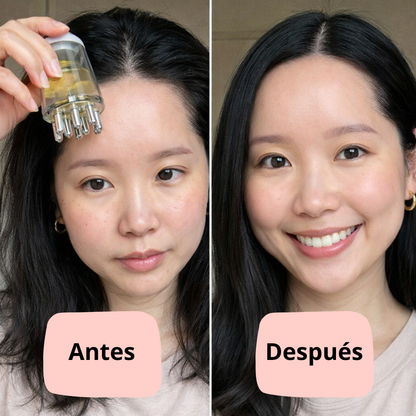 Aplicador Capilar 6 ml con Masajeador